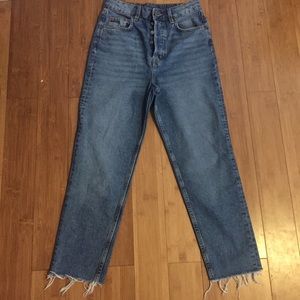 H&M Mom Jeans 100% Cotton Never Worn 2